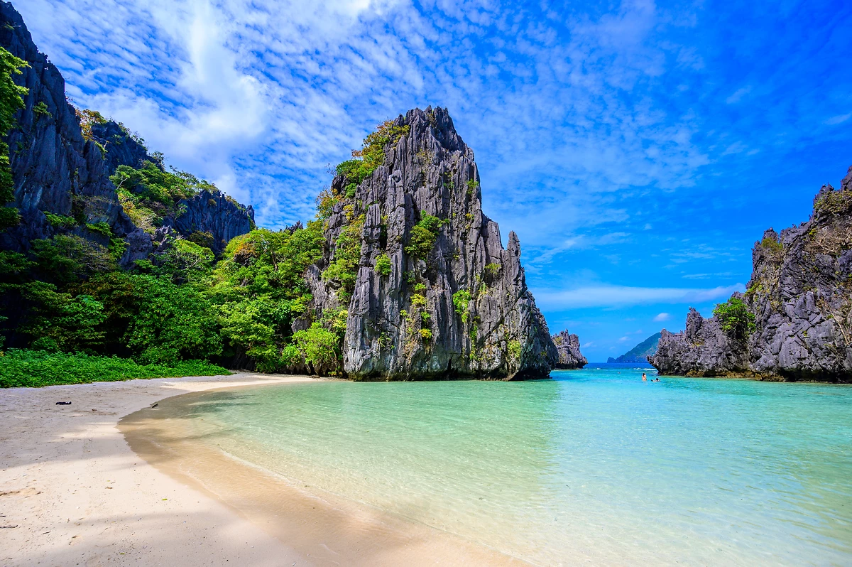 Plage de Matinloc, El Nido, Palawan, Philippines