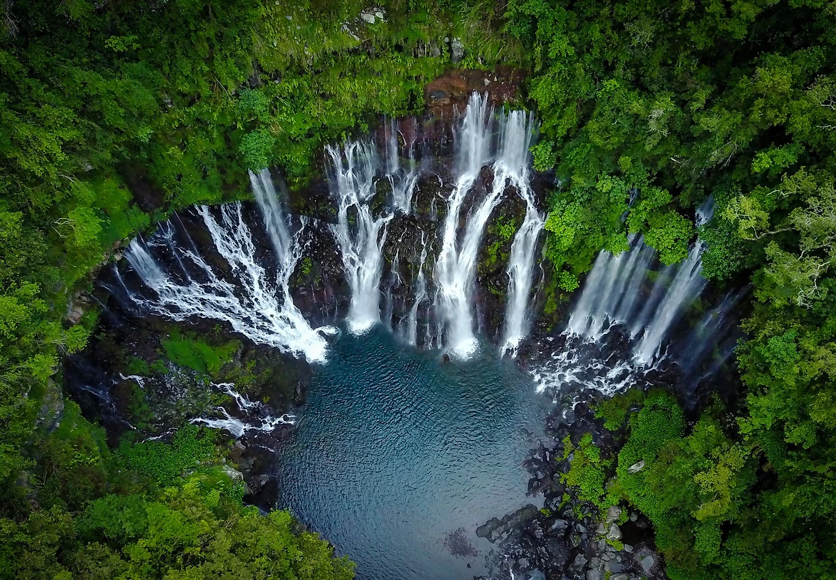 Cascade de Langevin, Île de la Réunion