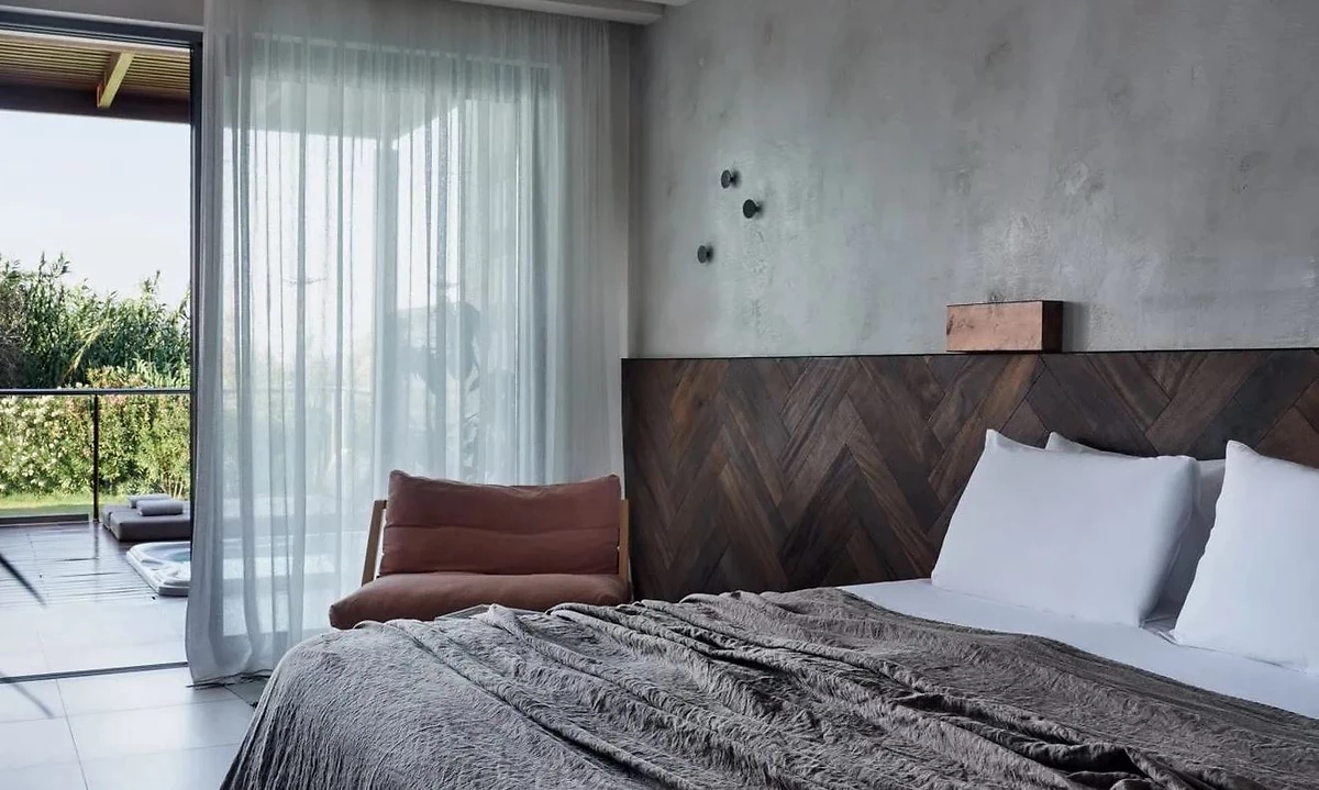 Image Chambre bungalow vue mer latérale et bain à remous privé