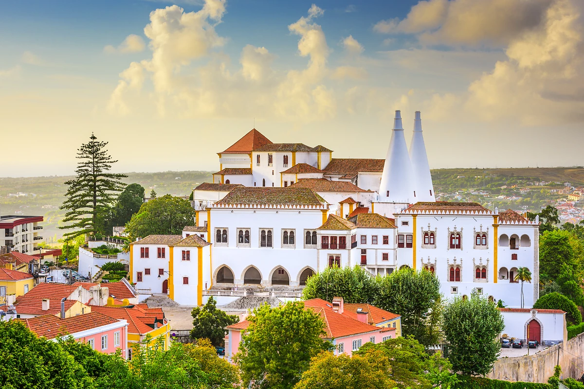 Palais national, Sintra, Portugal