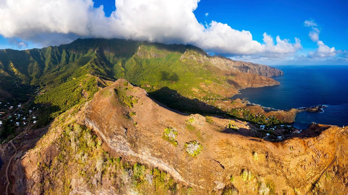 Baies de Hane et Hokatu, île de Ua Huka, Marquises