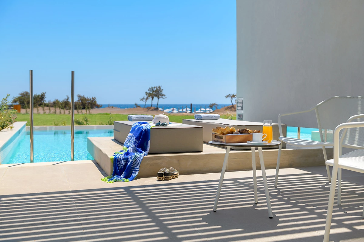 Image Suite junior vue jardin