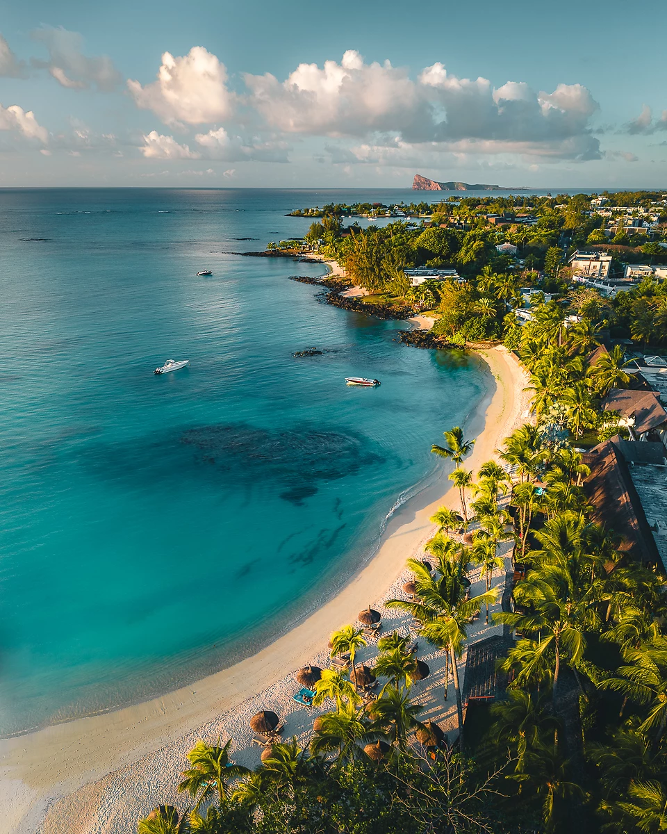 Plage de l'hôtel, Royal Palm Beachcomber Luxury