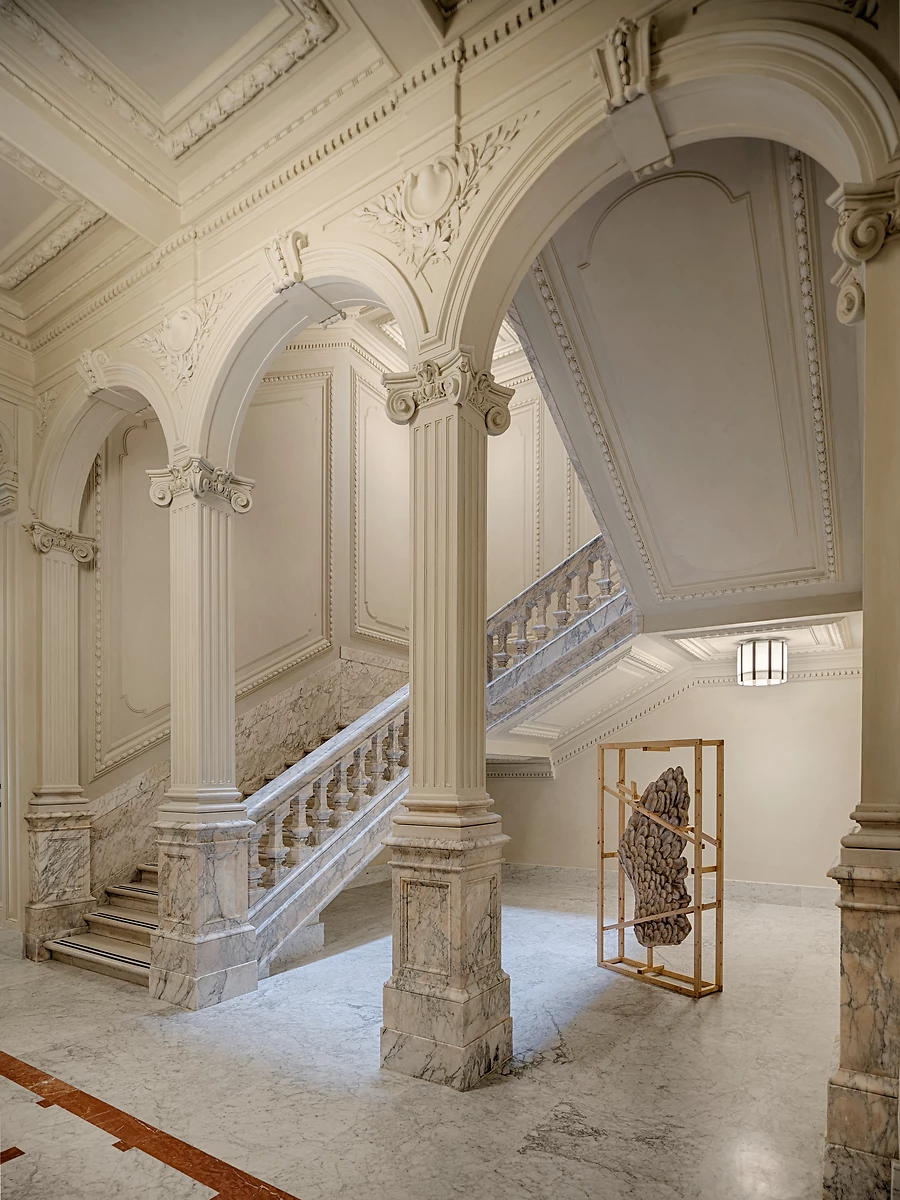 Hall d'entrée de l'hôtel, Six Senses Rome