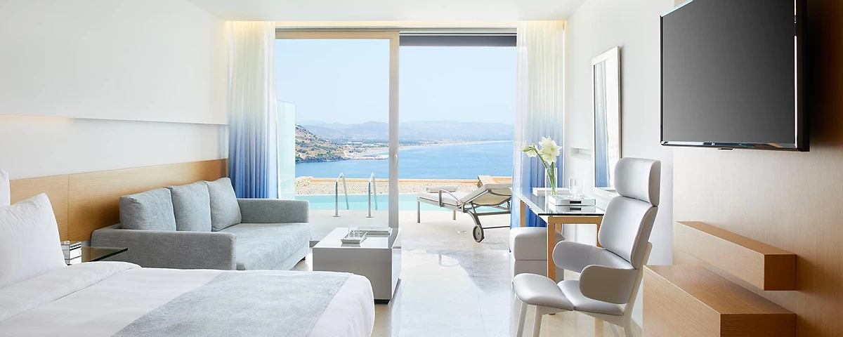 Image Suite junior avec piscine à partager