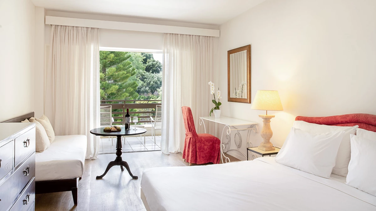 Image Chambre supérieure vue jardin