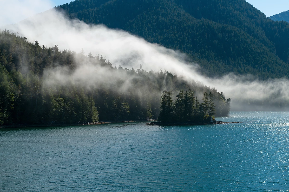 Passage Intérieur, côte de la Colombie-Britannique