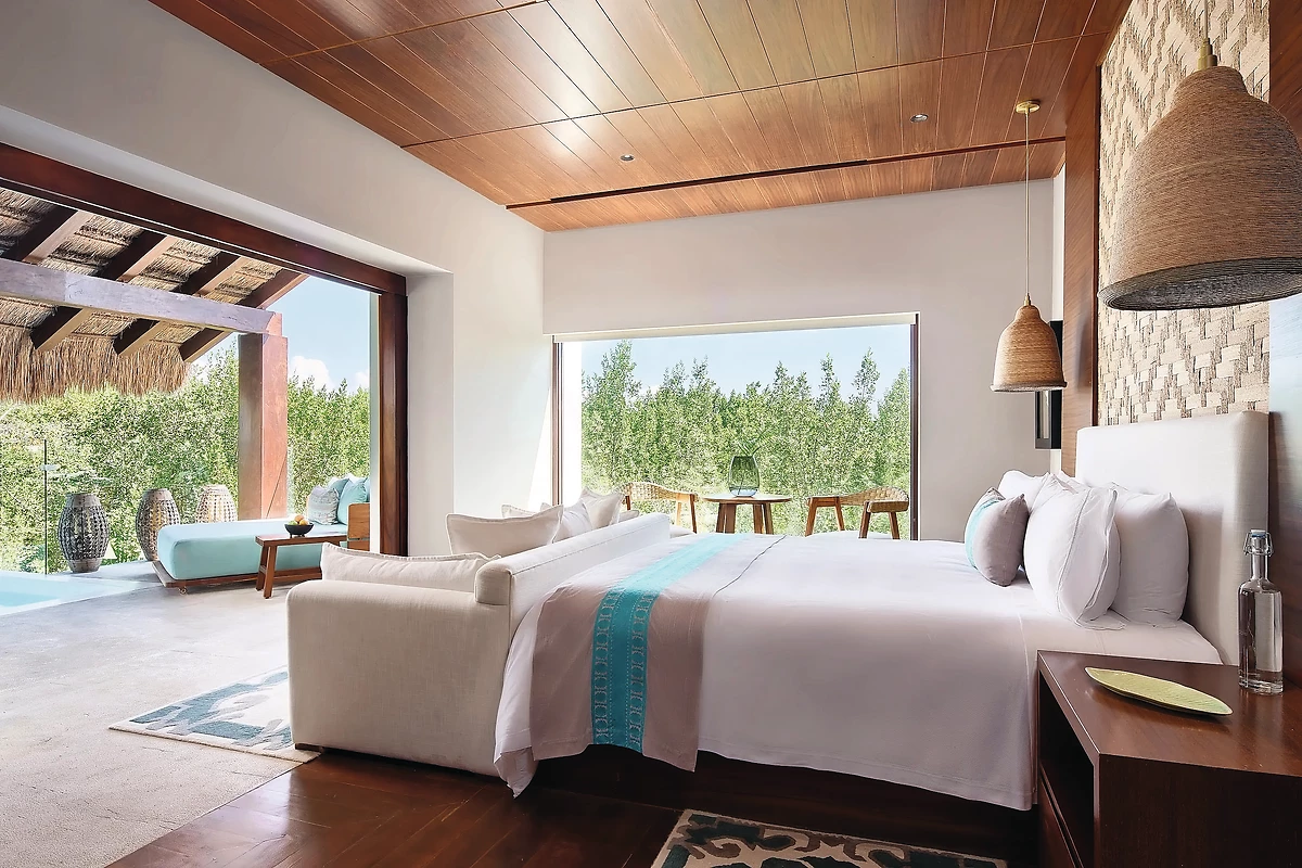 Chambre Treetop Pool Villa, hôtel Chablé Maroma, Punta Maroma