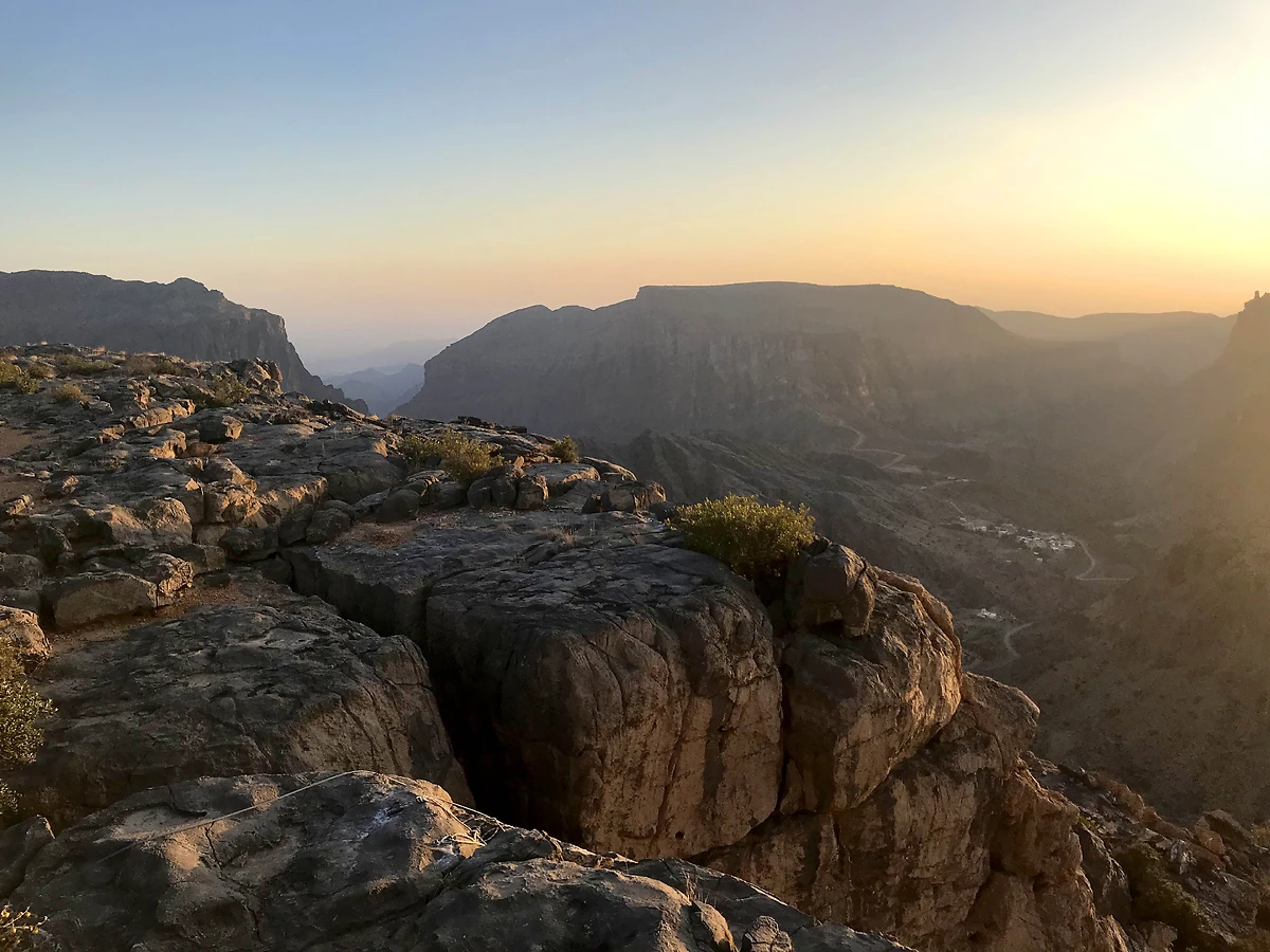 Point Diana, plateau de Saïq, Djebel Akhdar