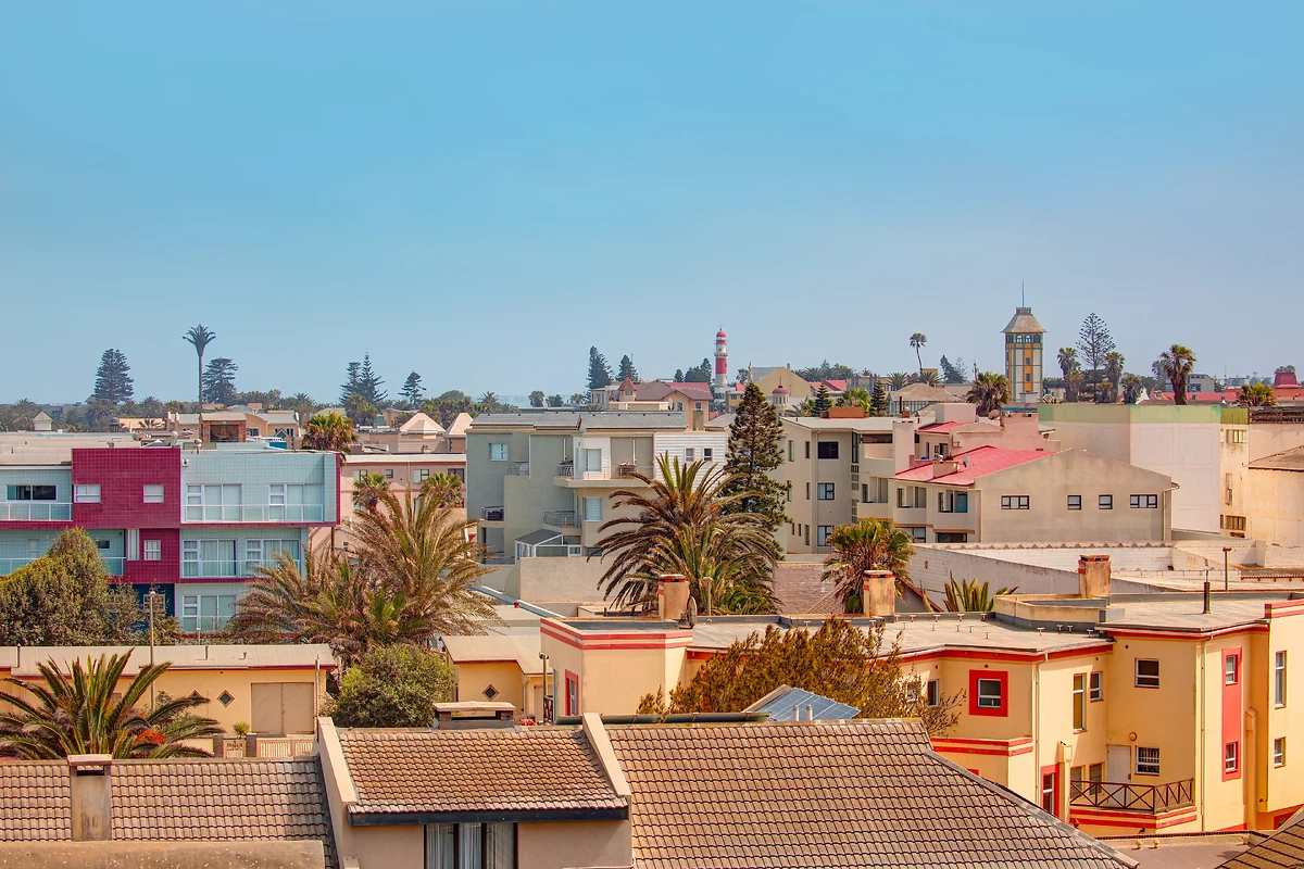 Vue générale de Swakopmund, Namibie