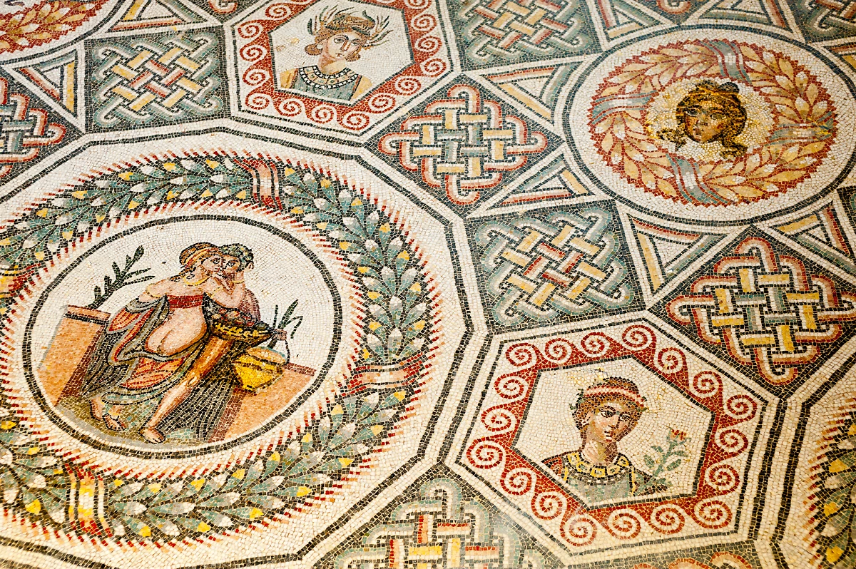 Mosaïques, villa del Casale, Piaza Armerina