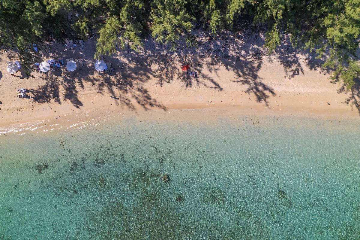 La plage de l'Hermitage, Saint-Gilles-les-Bains, Île de la Réunion