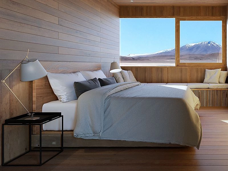 Chambre, lodge Explora Ramaditas, Ramaditas, Bolivie