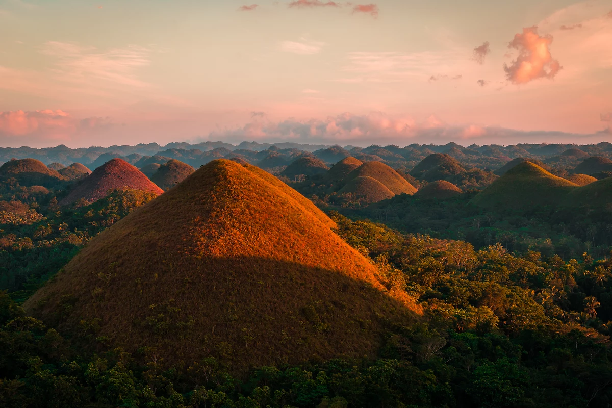 Chocolate hills, Bohol, Philippines