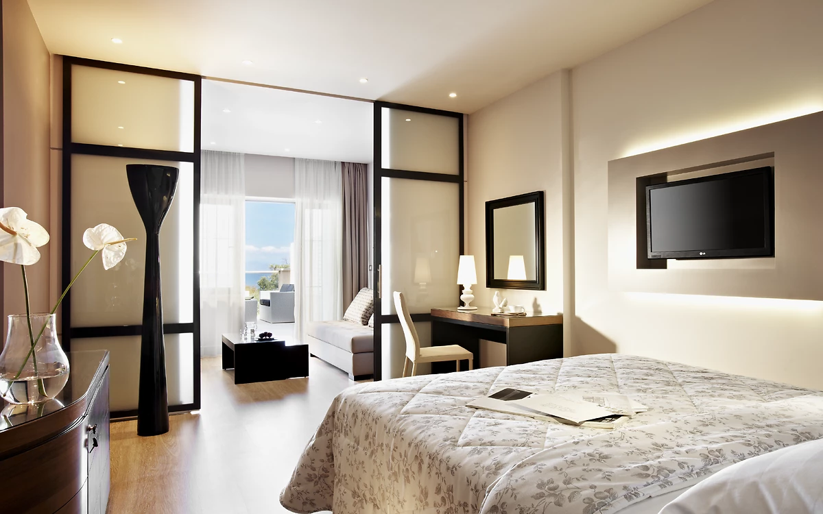 Image Chambre supérieure famille vue jardin