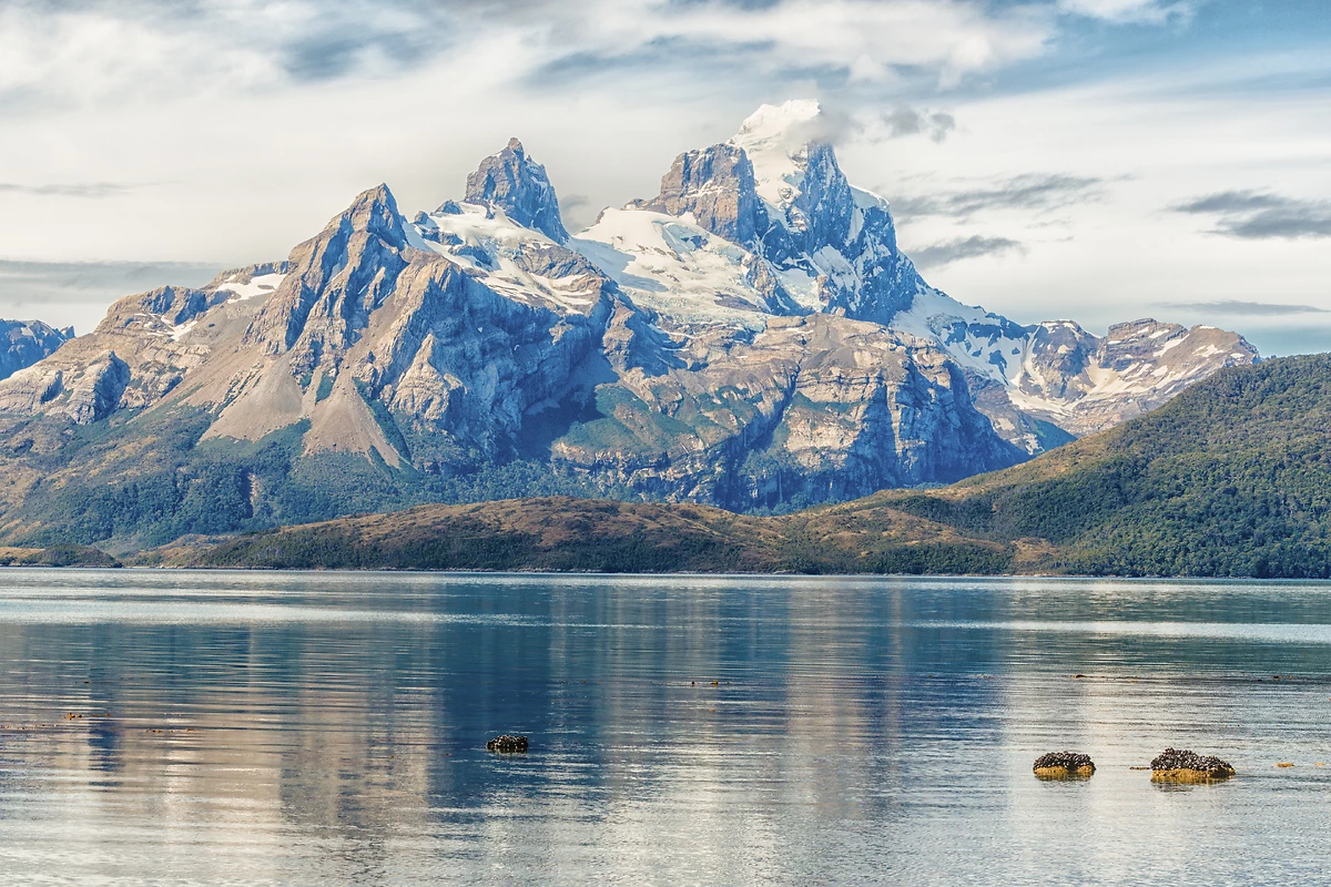 Glaciers Aguila, Patagonie, Chili