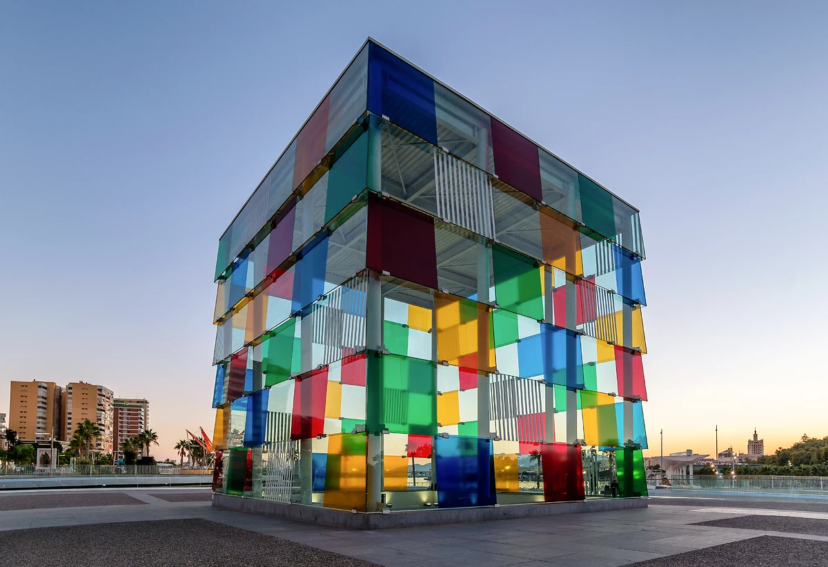 Centre Pompidou, Málaga, Andalousie, Espagne