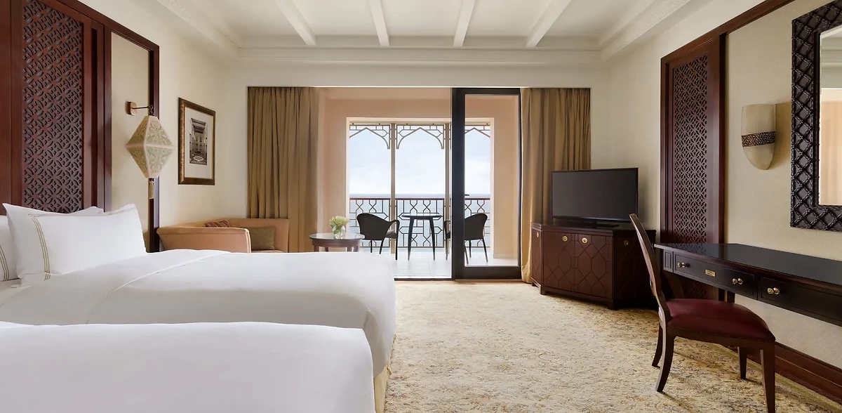 Chambre deluxe vue mer, hôtel Shangri-La Al Husn, Mascate