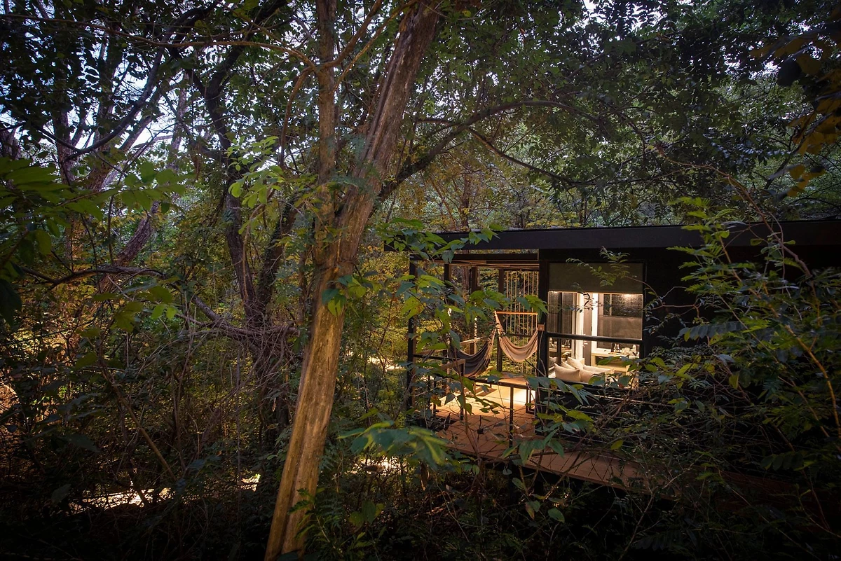 Vue extérieure, bungalow East, hôtel Río Perdido & Thermal River, Bagaces