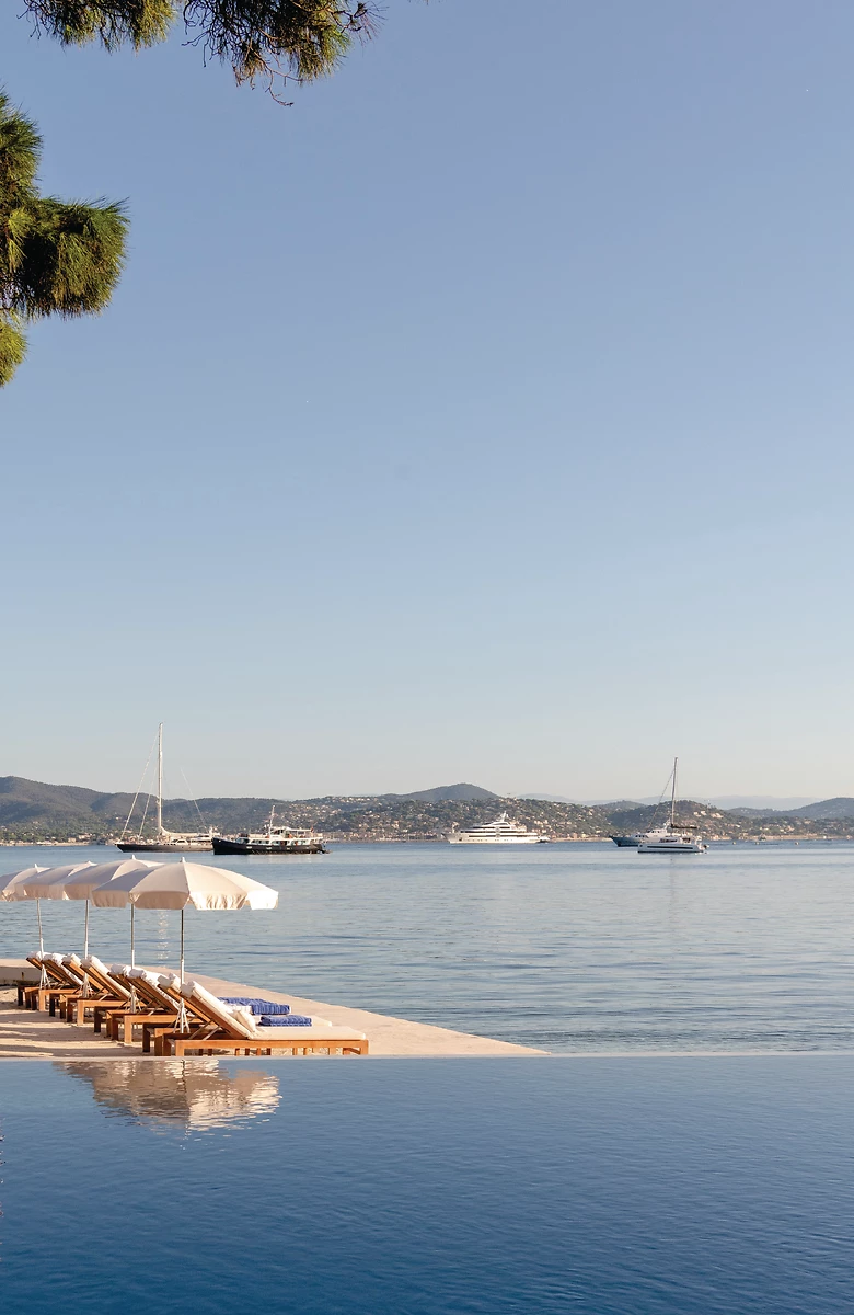 Piscine de l'hôtel, Cheval Blanc St-Tropez