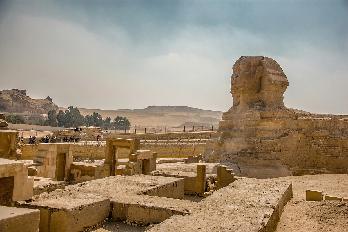 Sphinx, site de Guizeh, Le Caire