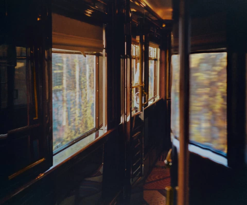 Couloir du train, Venice Simplon Orient-Express