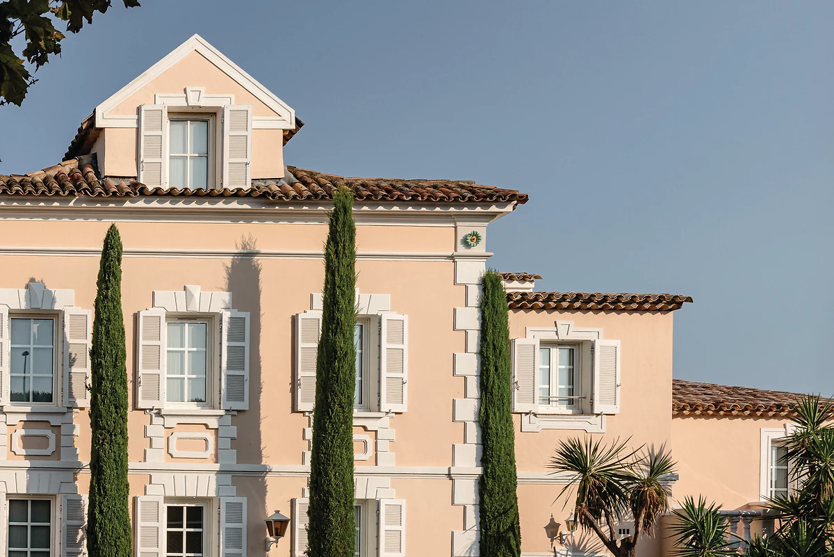 Façade de l'hôtel, Cheval Blanc St-Tropez