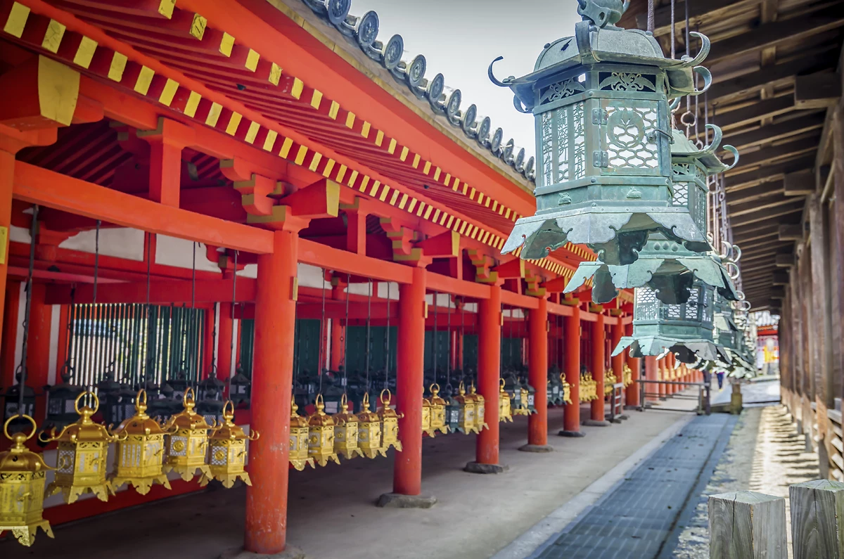Lanternes, Kasuga Taisha, Nara, Japon