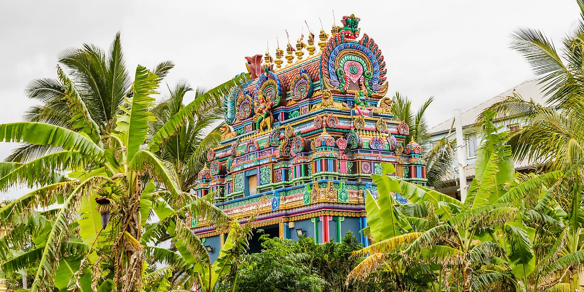 Temple Shri Maha Badra Karli, Saint-Pierre, Île de la Réunion, France