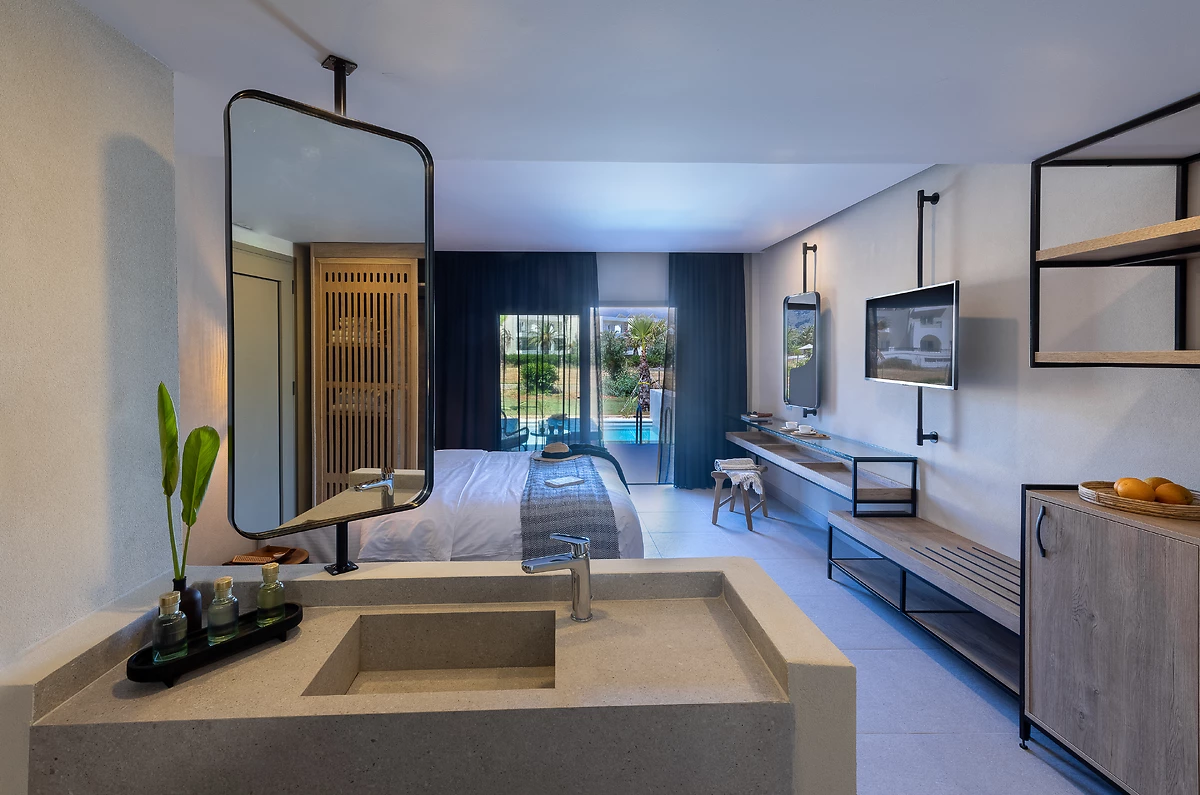 Image Chambre double supérieure avec piscine privée