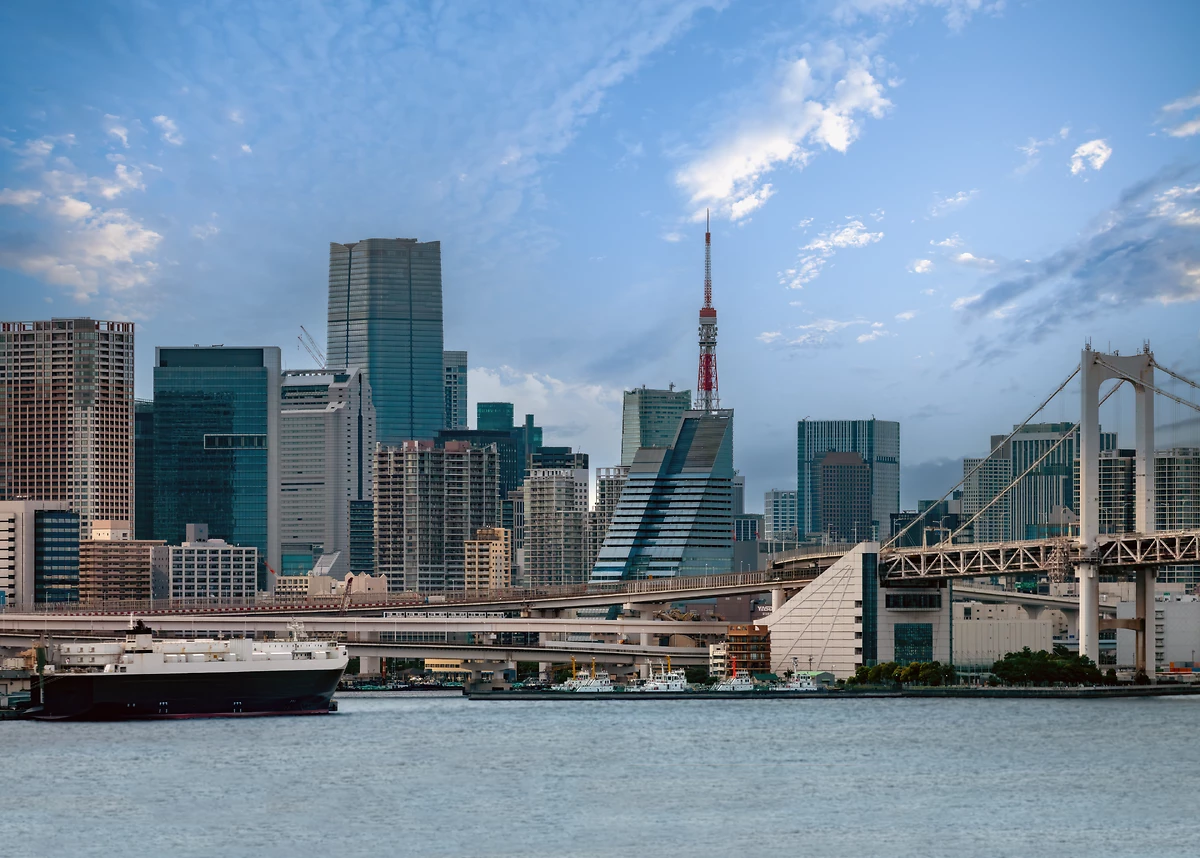 District de Harumi, Tokyo, Japon
