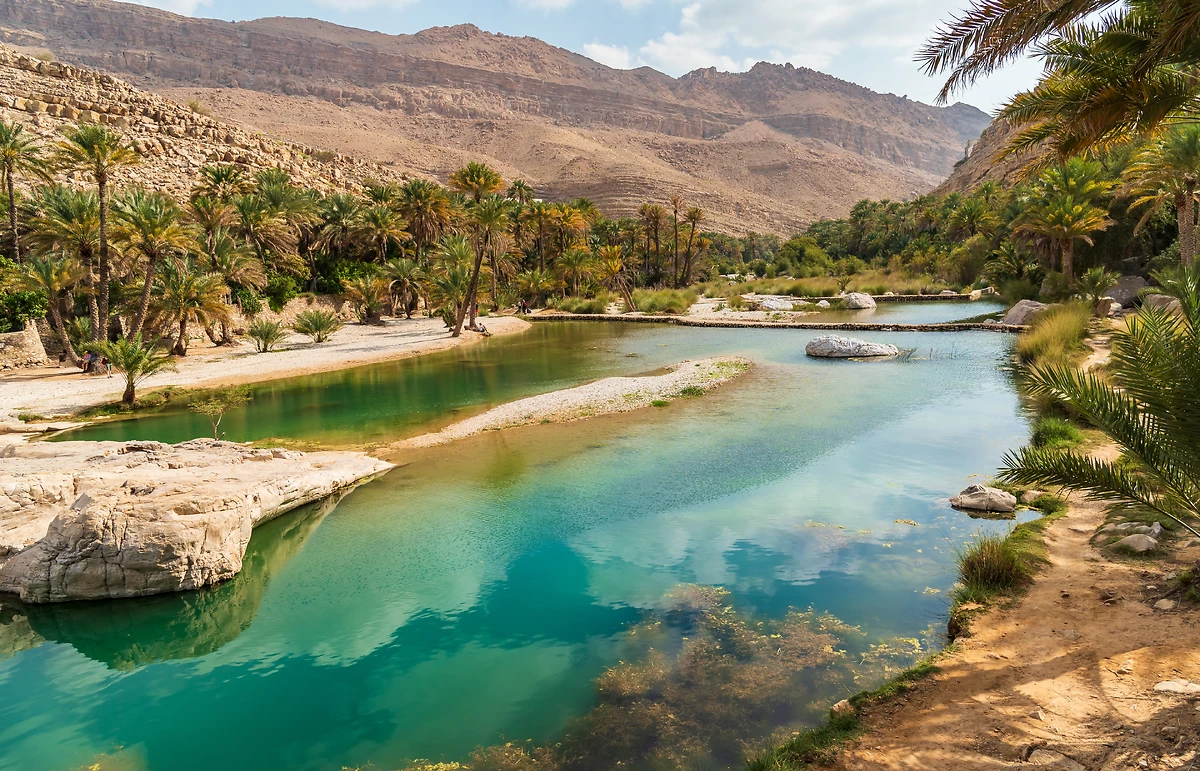 Oasis de Wadi Bani Khalid