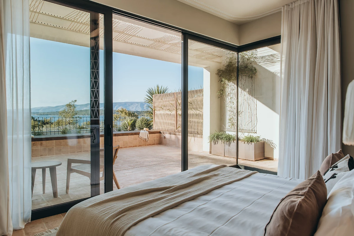 Image Suite panoramique piscine