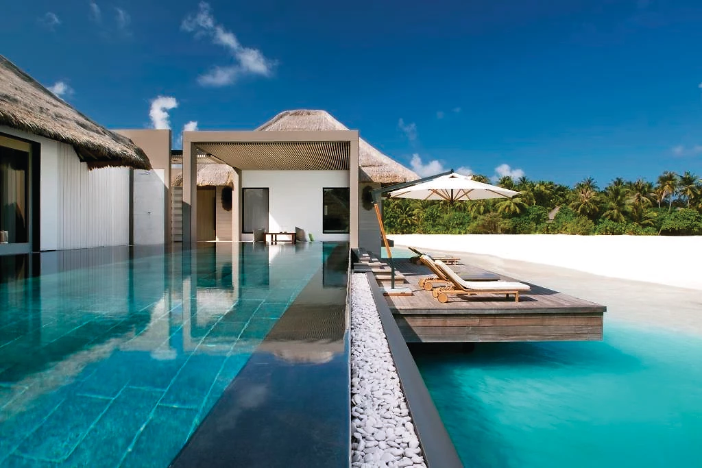 Terrasse et piscine privée, Lagoon Garden Villa, Cheval Blanc Randheli