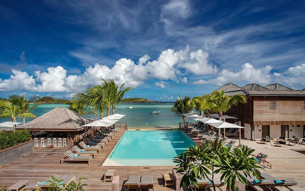 Piscine de l'hôtel, Le Barthélemy