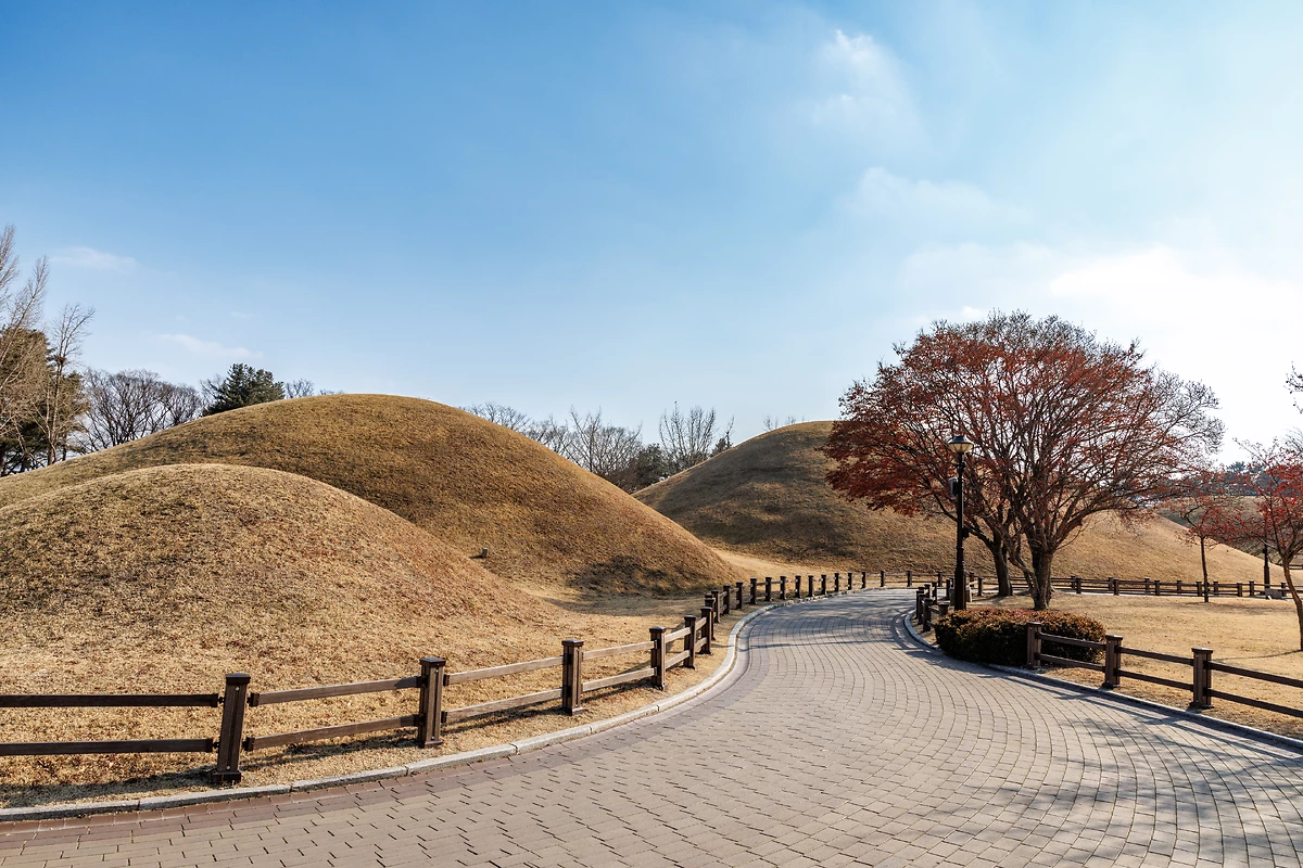 Complexe funéraire de Daereungwon, Gyeongju, Corée du Sud