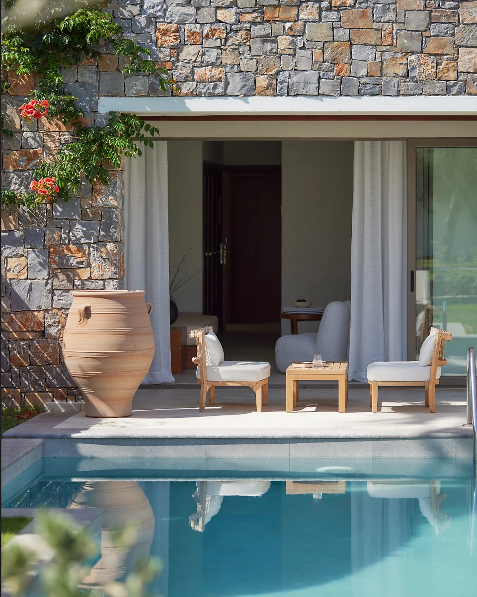 Image Suite famille 2 chambres avec piscine privée