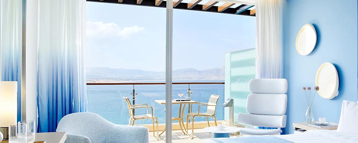 Image Chambre doubles avec piscine à partager