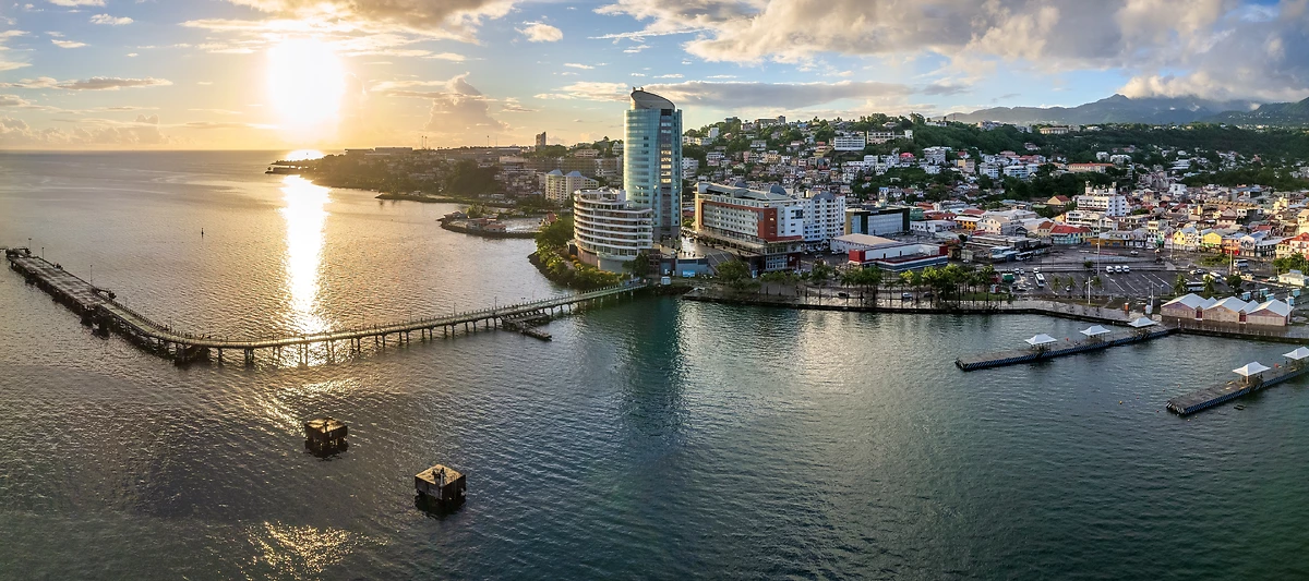 Vue sur Fort-de-France, Martinique