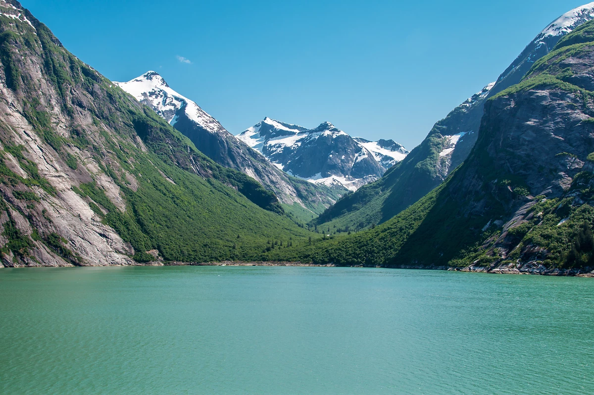 Fjord de Tracy Arm, Alaska, États-Unis