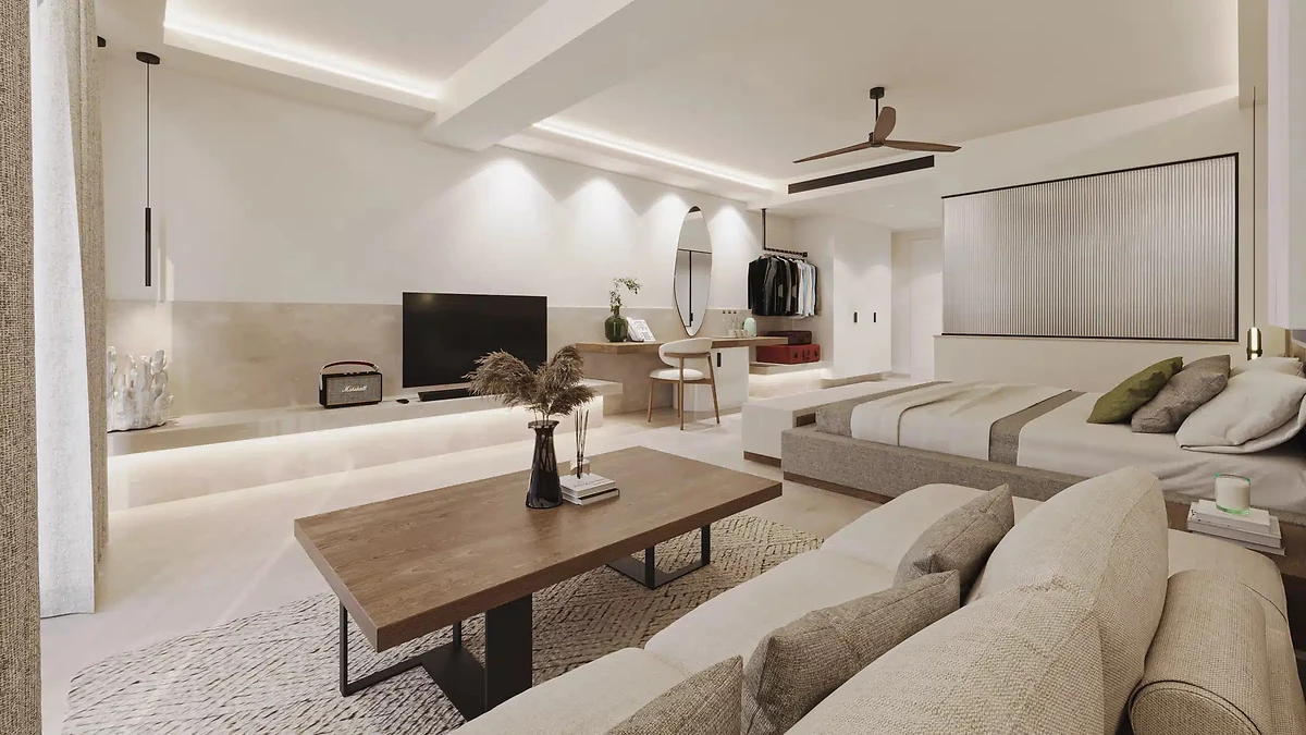 Image Suite supérieure avec bain à remous