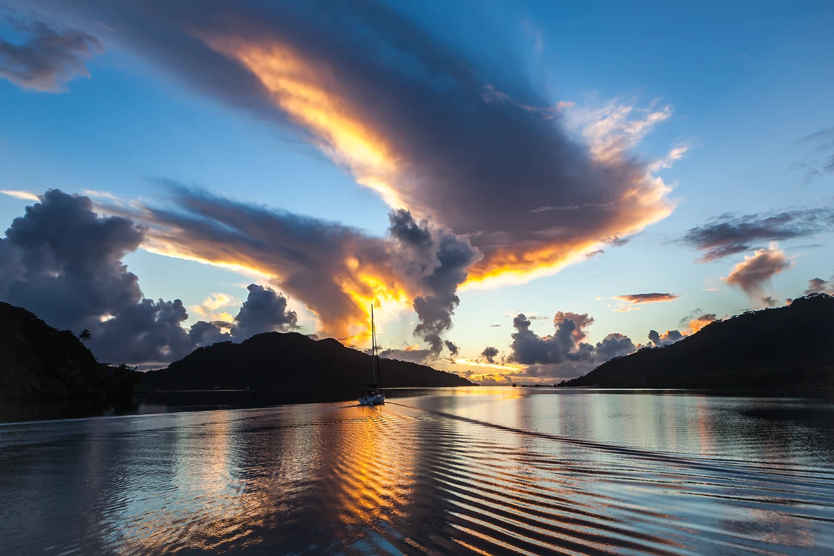 Ile de Taha'a, archipel de la Société