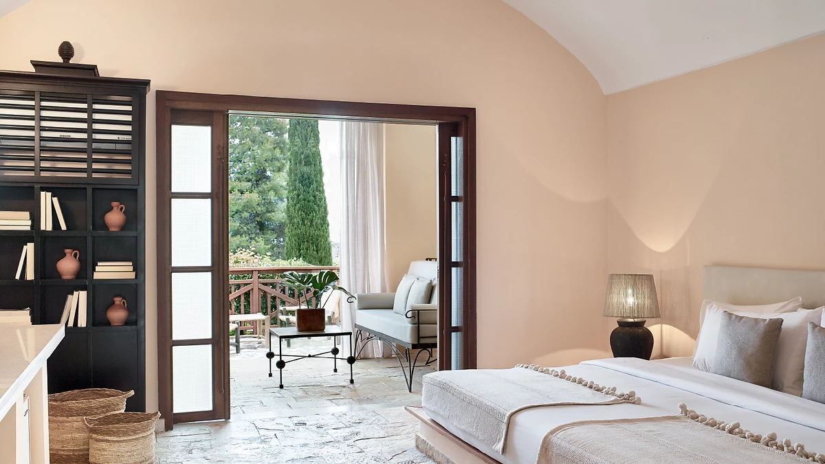 Image Bungalow famille Robinson Crusoe vue jardin