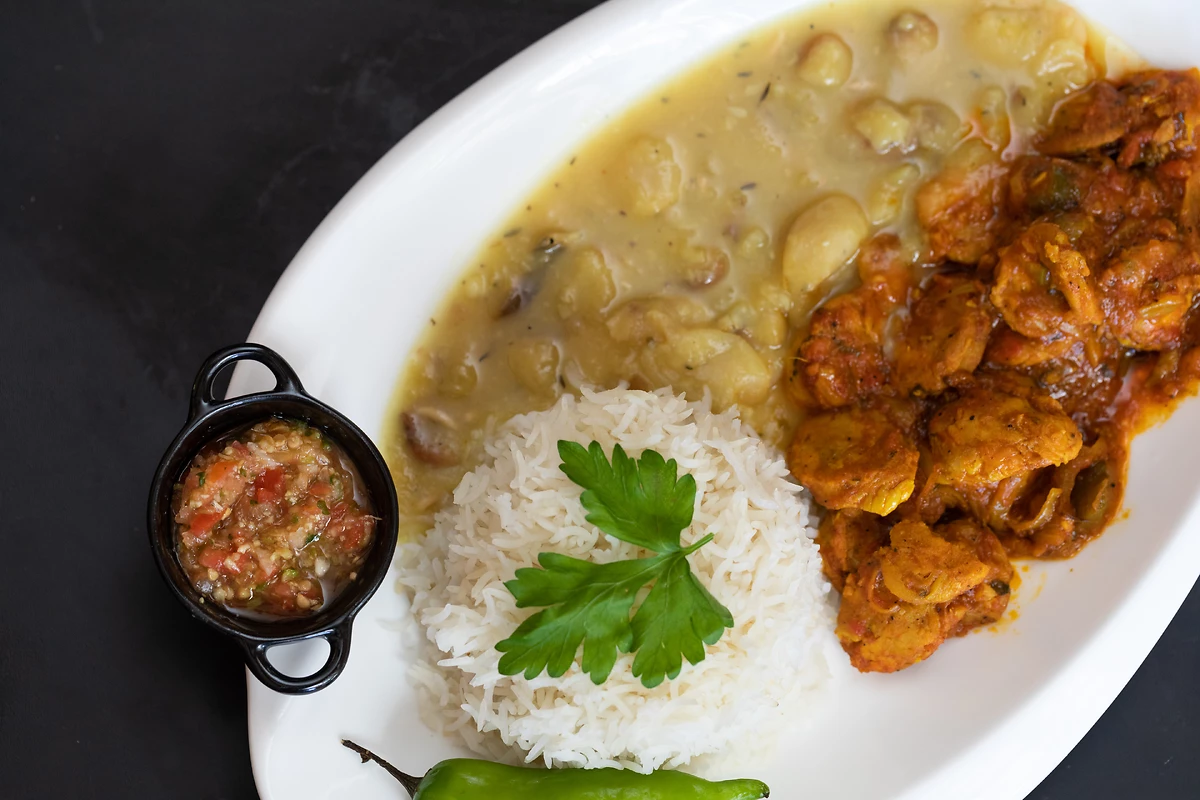 Cari poulet, L'île de La Réunion