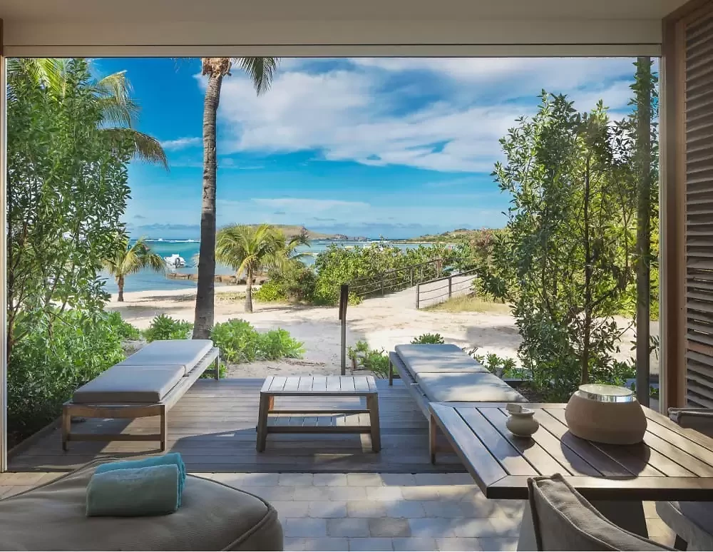 Image Suites Barthélemy plage