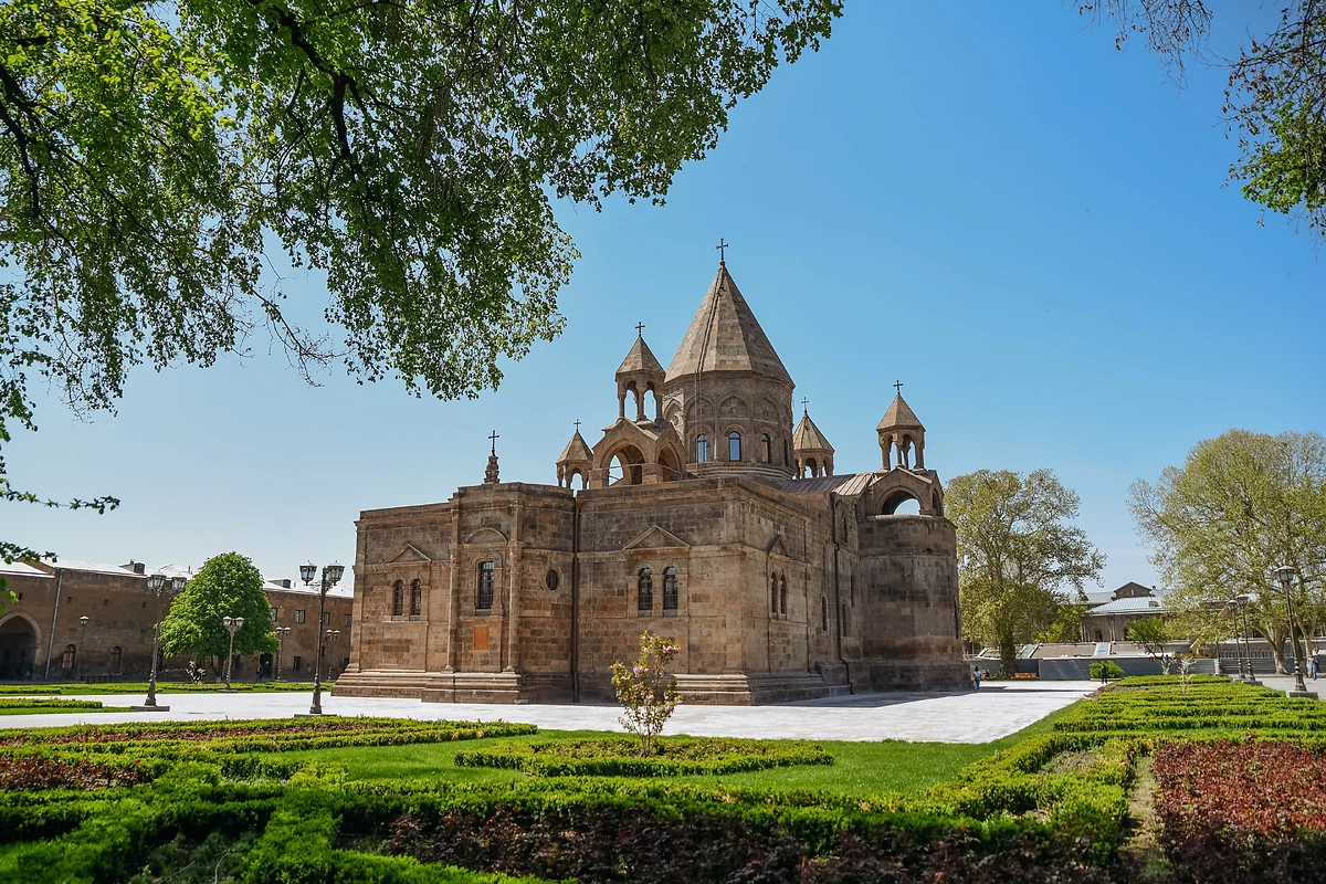 La cathédrale d'Etchmiadzin, Arménie