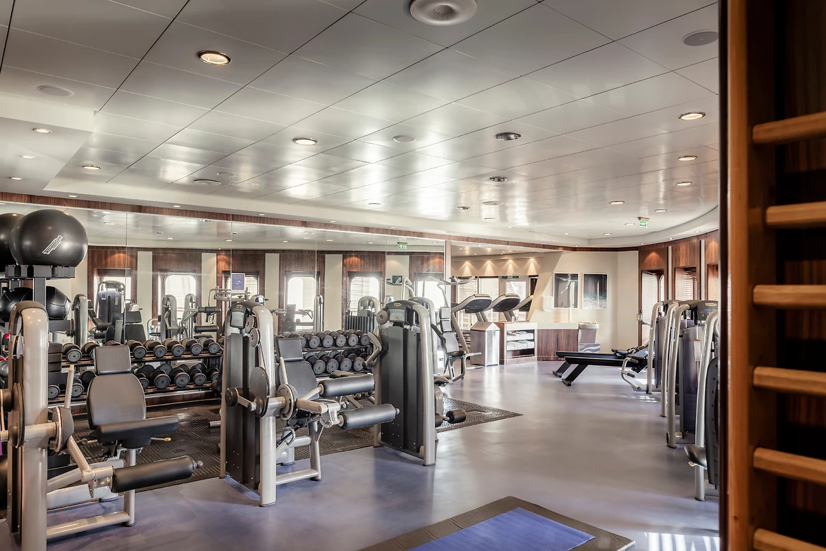Salle de sport, Queen Mary 2, Cunard