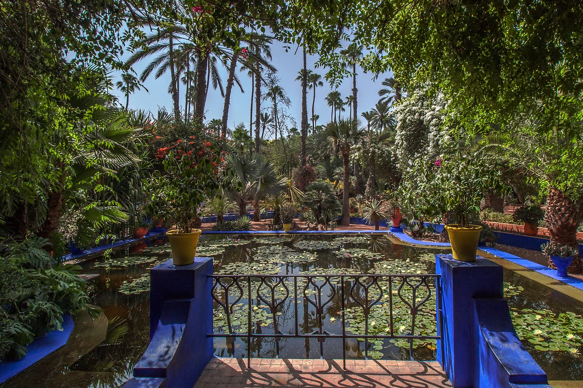 Le Jardin Majorelle, Marrakech, Maroc