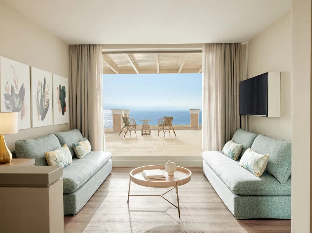 Image Chambre supérieure famille vue mer