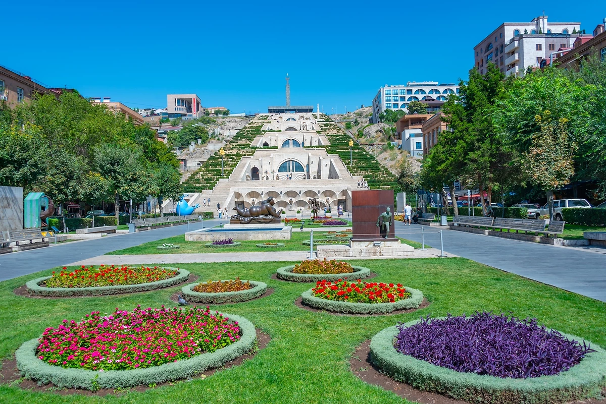 Cascade d'Erevan, Arménie